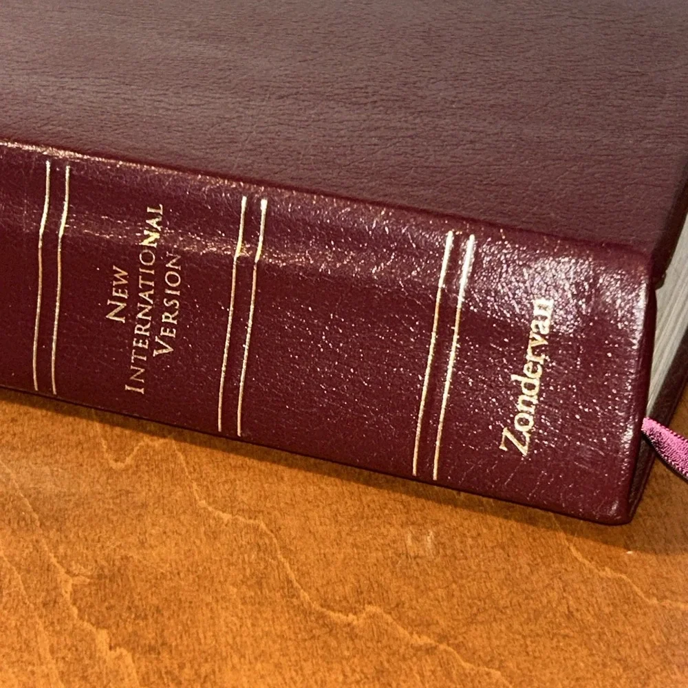 Life Application Study Bible New International Version Leather 1997 #761